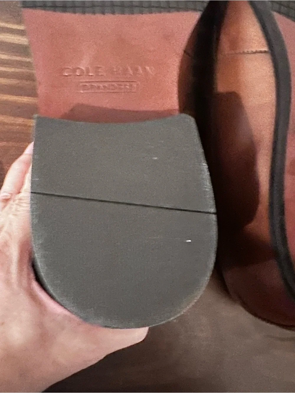 Cole Haan Men's Cognac Leather Penny Loafers